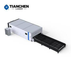 Découpeuse <span class=keywords><strong>laser</strong></span> à fibre CNC de haute qualité pour tôles d'acier et métaux - Product Image 5