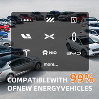 Nouveau chargeur EV portable GB/T 3,5 kW 16A avec écran LED réglable, IP67, câble de 5 m, utilisation domestique et commerciale, BYD