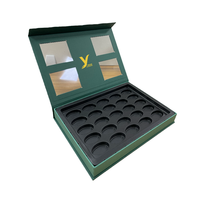 Boîtes cadeaux en carton rigide de luxe personnalisées avec insert pour truffes, bonbons, papier, emballage
