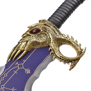 Réplica de Arma de Metal de Tamaño Real de God of War Ragnarok, Espadas del Caos de Kratos, Acero Real para Coleccionistas, 21 Pulgadas - Product Image 3