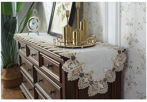 Classico Pizzo Macramè Decorazione Della Tavola da pranzo Tablerunner messicano fantasia tavolo di nozze corridore - Product Image 4