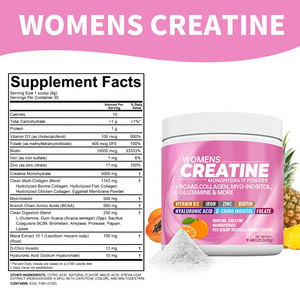 Kadınlar İçin OEM Kreatin Kreatin Monohidrat Tozu Antrenman Öncesi <span class=keywords><strong>BCAA</strong></span> Myo İnositol, Biotin ve Kolajen Desteği İle - Product Image 3