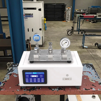 Contrôleur de pression intelligent Shelok, vanne proportionnelle haute vitesse, contrôle numérique PID pour la calibration des tests de fuites de gaz