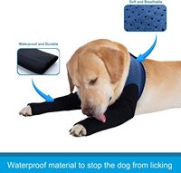 Chaussettes en caoutchouc pour protéger les pattes des chiens, anti-léchage, imperméables, bottes antidérapantes, soin des plaies, intérieur/extérieur, toutes saisons, animaux de compagnie