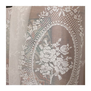 Rideau à motif personnalisé, voile brodé pour salon, rideaux en voile pour chambre à coucher - Product Image 6