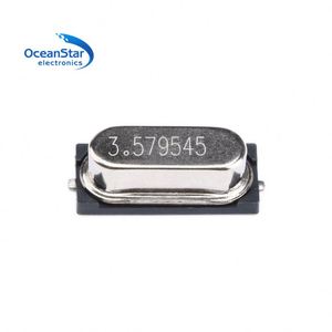 Osciladores de cristal tipo SMD 49SMD 24MHz 24.576MHz 25MHz 26MHz 27MHz Cristal pasivo con precisión de 20PF 20PPM - Product Image 4