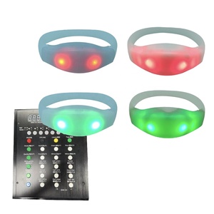 Nuevo Producto Para Escenarios, Fiestas y Espectáculos, Pulsera LED con 4 Luces, Logotipo Personalizado y Control Remoto, Brazalete LED con Control DMX Para Eventos y Conciertos - Product Image 5