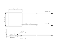 Module de refroidissement TEC de contrôle de température de réfrigération TEC haute efficacité de qualité industrielle Imax 7.5A TEC1-24107