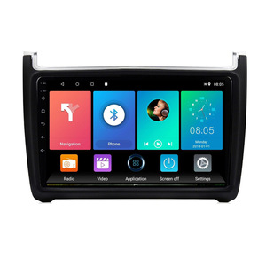 Lettore DVD per Auto da 9'' per VW <span class=keywords><strong>Polo</strong></span> 2008-2015, Console Centrale Android con GPS, Navigazione Auto / Smart Bluetooth CarPlay - Product Image 1