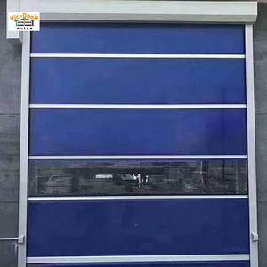 Professionnel ODM/OEM Usine Smart Électrique Roulant Rapide PVC Rideau Porte Clair Transparent Perspective Panneau <span class=keywords><strong>Garage</strong></span> À Faible Bruit - Product Image 1