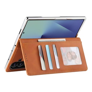 เคสโทรศัพท์แบบกระเป๋าหนัง PU แม่เหล็กใหม่ สำหรับ Samsung Z Fold 8 4 5 6 7 พร้อมช่องใส่บัตร ที่ตั้ง ป้องกันหน้าจอ กันกระแทก - Product Image 5