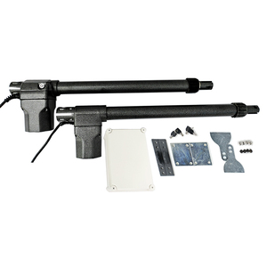 Biệt Thự Thông Minh An Toàn Nhập Tự Động Hệ Thống Cổng Ngoài Trời Điện Đu Cổng Động Cơ Dc24v Năng Lượng Mặt Trời Đôi Cánh Tay Đu Cổng Mở Nhà Điều Hành - Product Image 2