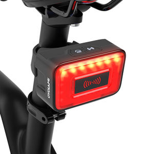 Feu arrière intelligent personnalisé à LED rechargeable par USB, détection <span class=keywords><strong>radar</strong></span> IPX6, distance de surveillance de 500 m, avertissement de freinage visuel pour vélo - Product Image 4
