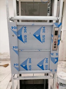 2 paradas 150Kg 250kg Hotel restaurante usado mejor comida económica montacargas mecánicos usados elevadores para la venta con cabina de 600*600mm - Product Image 5