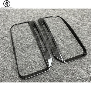 ชุดอัพเกรดฝาครอบไฟตัดหมอกคาร์บอนสไตล์ R พร้อมไฟ LED สำหรับ Mercedes Benz G63 W464 AMG G550 G500 รุ่น W464 G63 - Product Image 3