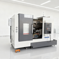 Tour CNC de haute précision TCK56, lit incliné, robuste, centre de tournage automatique, broche unique, nouveau Fanuc/Siemens/GSK