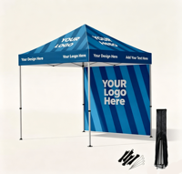 Tente de salon professionnelle modulaire, évolutible, personnalisable et imperméable, avec design pliable, pour événements et activation de marque en marketing expérimental