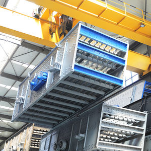 अयस्क खनन प्रसंस्करण के लिए 2kw * 2 मोटर उच्च उत्पादन 100-600 t/h क्षमता के साथ भारी शुल्क रॉक कंपन स्क्रीन मशीन - Product Image 4