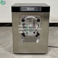 Máquina de helado duro de sobremesa de un solo/doble sabor para cafeterías y tiendas de conveniencia
