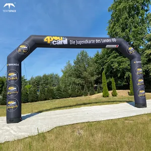 New arrival factory quick delivery custom large inflatable start finish line arch for bike racing event China manufacturer