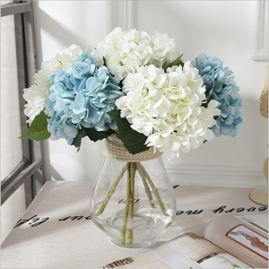 Venta al por mayor mejor calidad Grado A de hortensias artificiales para la pared de boda - Product Image 2