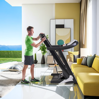 Caminadora Eléctrica Plegable con Pantalla LCD Ajustable, Motor de 4.0HP, Inclinación Automática, Diseño para Entrenamiento, Esteira Elétrica Profissional