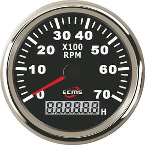 Tachymètre numérique pour moteur de yacht/marin, générateur, 52 mm, 316L, pour moteurs de bateau - Product Image 5