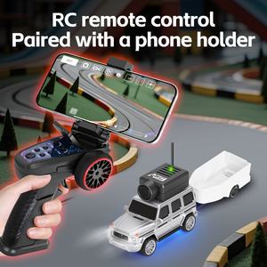 รถบังคับวิทยุขนาดเล็ก Wltoys SJY-6405-C/6406-C พร้อมกล้อง ขนาด 1:64 ของเล่นบังคับวิทยุแบบชาร์จไฟได้ไร้สายสำหรับเด็ก ควบคุมผ่านแอพ - Product Image 6