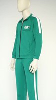 Costume d'Halloween Ensemble de vêtements de sport drame coréen Tenue de cosplay Sweat à capuche zippé Performance Wear