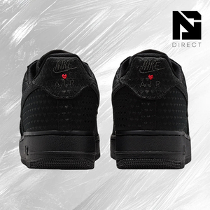 Nike Air Force 1 Low 'Triple Black' Día de San Valentín 2026, Zapatos Casuales Modernos y Elegantes, Estilo Deportivo para Caminar - Product Image 4