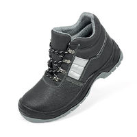 Chaussures de sécurité antidérapantes avec doublure en maille et semelle extérieure en PU, bottes de travail de sécurité pour hommes, chaussures de sécurité anti-perforation avec embout en acier pour les travailleurs