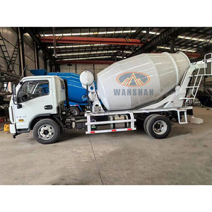 Hoch effizienter 4 m3 Beton zement mischer mit schneller Vorschub geschwindigkeit - Product Image 2