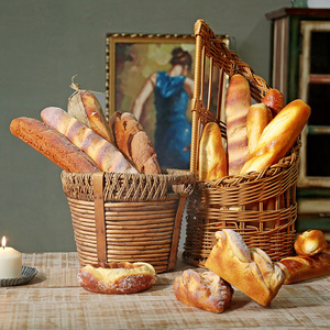 Modèles de <span class=keywords><strong>pain</strong></span> en PU ultra-doux et ultra-humide, baguettes, modèles alimentaires, présentoirs de boulangerie, et adaptés comme cadeaux - Product Image 5