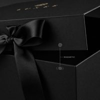 Boîtes à rabat personnalisées de luxe avec logo, en tailles variées, idéales pour le vin, les articles de première nécessité et les produits cosmétiques