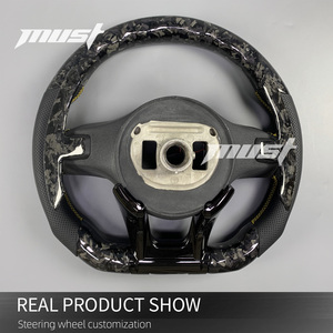 Pour Mercedes-Benz <span class=keywords><strong>2015</strong></span>-2021 Volant personnalisé en fibre de carbone avec LED W205 C300 E260 E300 S400 <span class=keywords><strong>G350</strong></span> GLA 43 GT AMG GLB GLC SL - Product Image 5