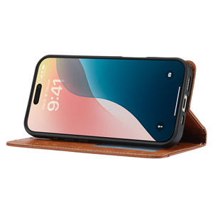 Portefeuille fente pour carte plusieurs fonctions Flip Folio aimant antichoc téléphone PU cuir housse de protection pour iPhone 17 Air Pro Max 16 - Product Image 4