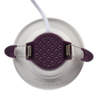 Plafonnier LED encastré rond de haute qualité, personnalisé, IP44, en aluminium moderne, 8W/12W/18W/24W, 4 pouces, 6 pouces, 6500K, pour la maison et le bureau