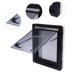 Fenêtre latérale escamotable pour camping-car, installation facile, fixation par pince, verre acrylique, cadre en aluminium, remplacement pour anciennes fenêtres de camping-car - Product Image 1