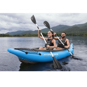 <span class=keywords><strong>Kayak</strong></span> Inflable Bestway 65131 <span class=keywords><strong>Hydro</strong></span> <span class=keywords><strong>Force</strong></span> Cove Champion X2 para 2 Personas, 3.31 m X 88 cm, <span class=keywords><strong>Kayak</strong></span> de Pesca Inflable para 2 Personas - Product Image 1