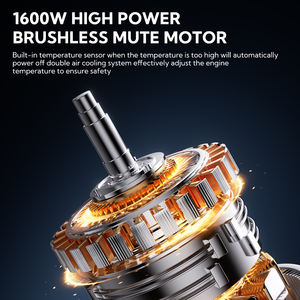 Uso domestico potente 1600W falciatrice elettrica a spinta a mano tagliaerba per il taglio dell'erba di grado industriale - Product Image 3