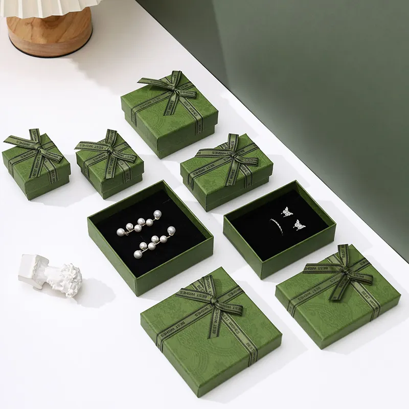 Подарочные коробки для ювелирных изделий с принтом под заказ, коробки для жемчуга, ожерелья, серег, браслета, для упаковки ювелирных изделий