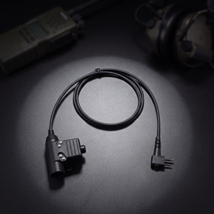 Adaptateur de casque U94 PTT en plastique ABS durable, compact et facile à utiliser pour Motorola GP88 GP2000 Yaesu Ham <span class=keywords><strong>Radio</strong></span> - Product Image 2