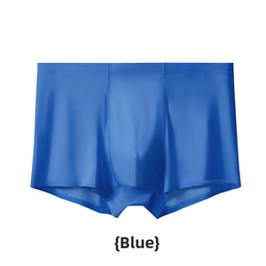 600 उच्च गुणवत्ता वाले नायलॉन अल्ट्रा-पतली शांत बर्फ रेशम गैर-समझ विशेष डिजाइन पुरुषों के बॉक्सर ब्रिश - Product Image 6