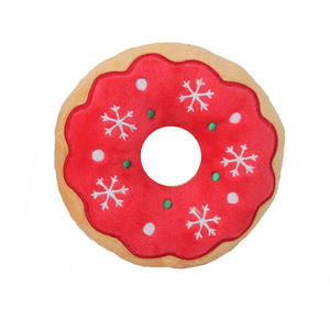 Nouveau jouet à mâcher pour chien en peluche écologique pour Noël, série Père Noël et rennes, dessin animé mignon, éducatif, pour l'intérieur - Product Image 6