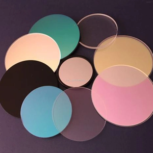 Lentille en verre optique de 53 mm, vente en gros, haute qualité, résistante à la chaleur, 90 % de transmission, gobo vierge pour projecteurs LED - Product Image 2