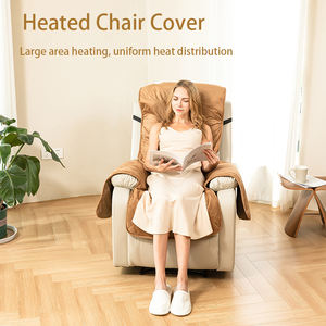 Coussin chauffant portable rechargeable pour canapé, avec 10 réglages de température, pour le dos et les sièges, housse chauffante pour chaise - Product Image 6