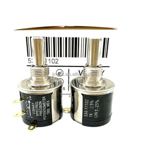 Potentiomètre multi-tours de précision 534-11 1K 2K 5K 10K 20K 50k 100k 100R 200R 500R, potentiomètre multi-tours réglable Vishay - Product Image 4