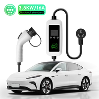 Chargeur EV portable Type 2 3,5 kW 16A, réglable 8A-16A, avec application, IP55, CEE Schuko 5m, vente en gros, direct usine, UE