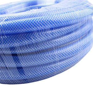 Manguera de <span class=keywords><strong>PVC</strong></span> Reforzada con Fibra, <span class=keywords><strong>Flexible</strong></span>, Colorida, de Alta Presión, Duradera, Trenzada, <span class=keywords><strong>Transparente</strong></span>, Anti-torsión, para Riego - Product Image 2