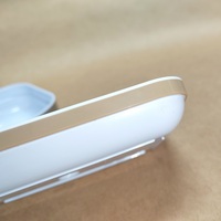 Ensemble de vaisselle pour avion : saladier, coupelle à accompagnement, tasse à café – Moulé par injection, qualité alimentaire, design bicolore, logo personnalisé